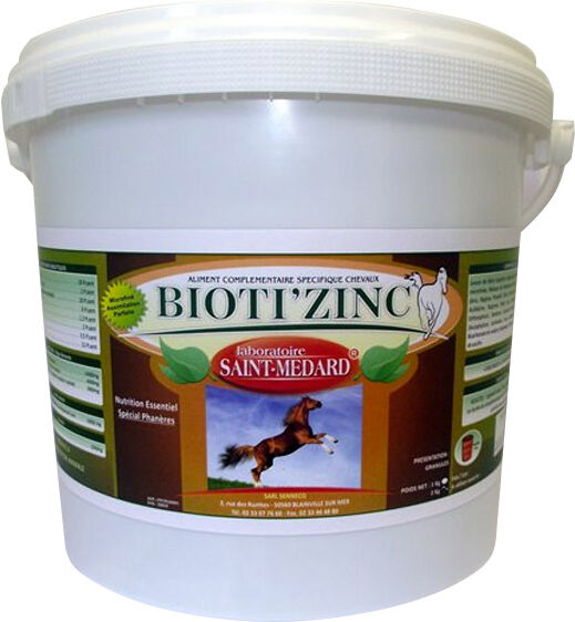 Saint Medard Saint Médard Bioti'Zinc Chevaux granules 5kg