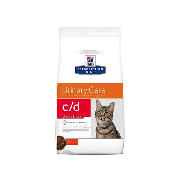 Hill's Prescription Diet Feline C/D Urinary Stress Croquettes Poulet 4kg