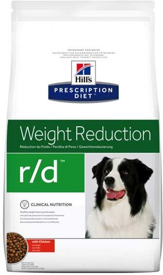 Hill's Prescription Diet Canine R/D Weight Reduction Croquettes Poulet 4kg