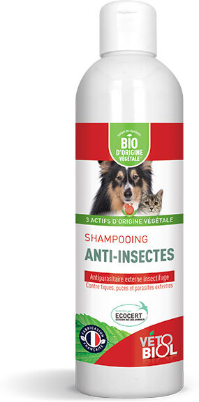 Vetobiol Vétobiol Antiparasitaire Shampooing Anti Insectes Bio 240ml