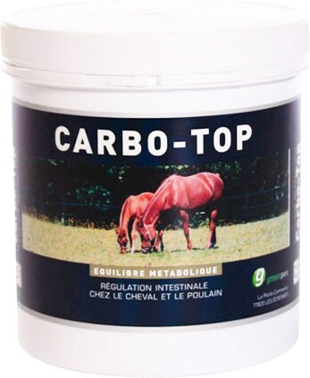 Greenpex Carbo Top Stabilise la Flore Digestive Cheval Granule 250g