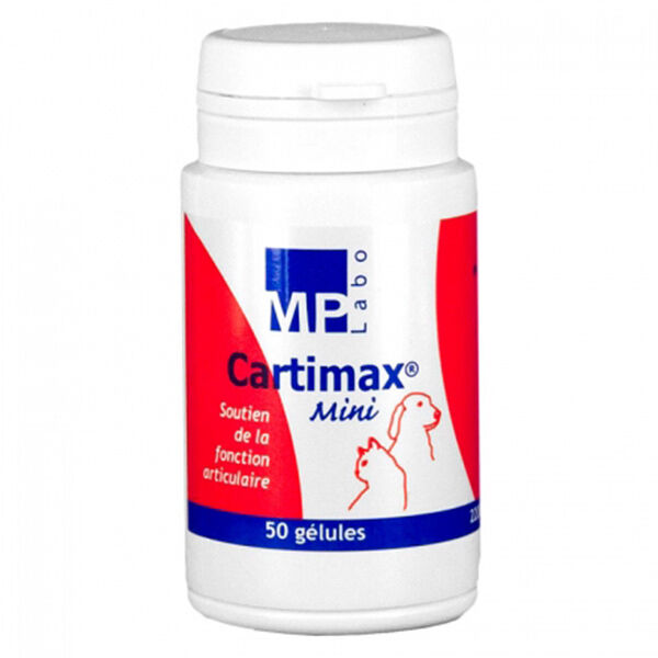 MP Labo Cartimax Métabolisme Articulaire Petit Chien Chat (-4kg) 50 gélules