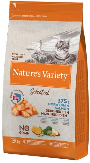 Nature's Variety Selected Chat Croquettes Saumon 1,5kg