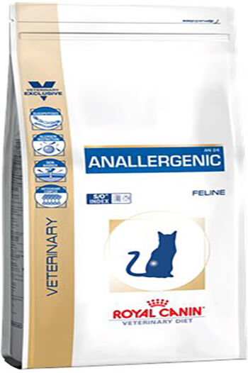 royal canin veterinary diet felin anallergenic (ref:an24) sac de 2kg de croquette