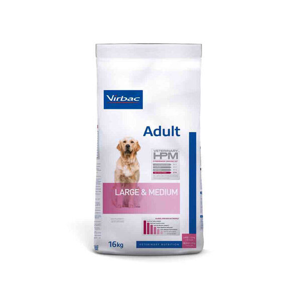 Virbac Veterinary HPM Neutered Large et Medium Chien 16kg