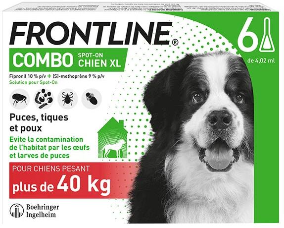 Frontline Combo Chien XL 6 pipettes