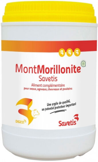 Savetis Montmorillonite LPG Protection Muqueuse Intestinale Bovin Cheval Poudre Orale 1kg