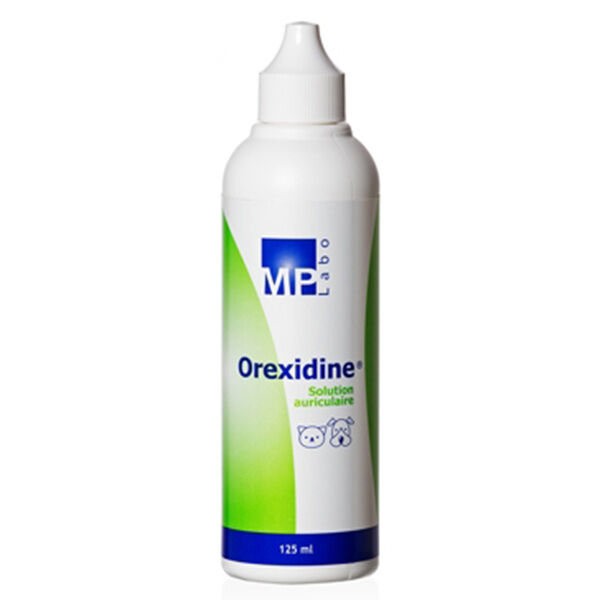 MP Labo Orexidine Solution Nettoyante Auriculaire Chien Chat 125ml