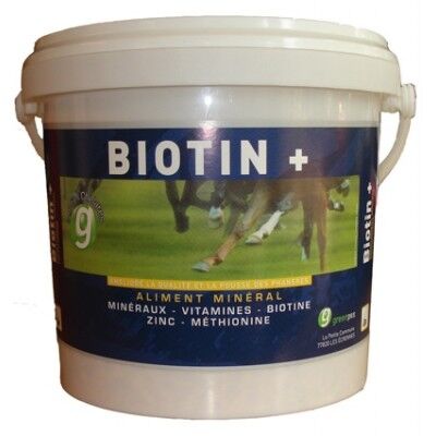 Greenpex Biotin + Aliment Complementaire Qualite Sabot et Pelage Cheval Granule 1,4kg