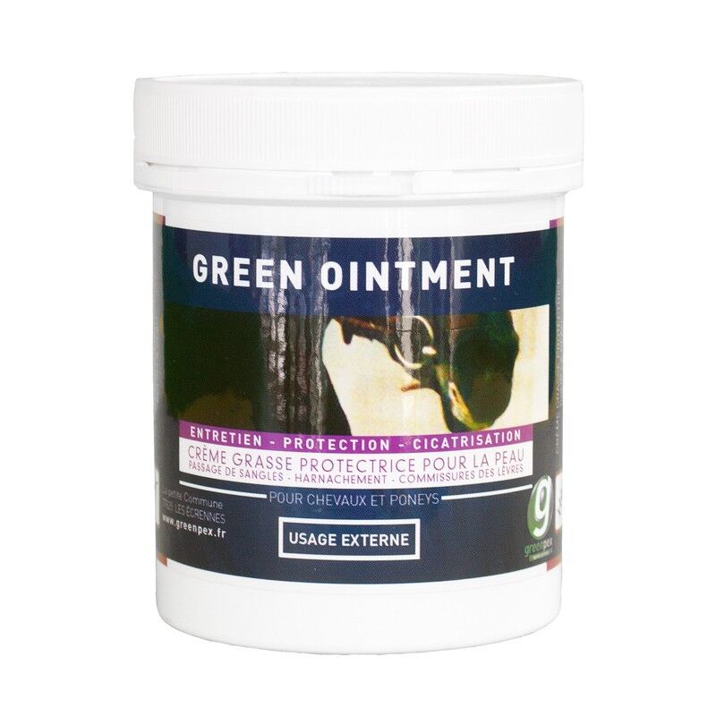 Greenpex Green Ointment Creme Grasse Protectrice Peau Cheval 250ml