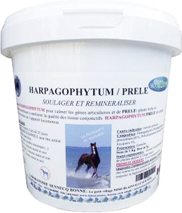 Sennecq Bonne Harpagophytum + Prêle Complément Alimentaire Articulation Tendon Cheval granulés 1kg