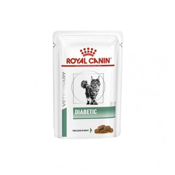Royal Canin Veterinary Diet Chat Diabetic Sachets Repas 12x85g