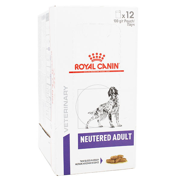 Royal Canin Health Management Chien Neutered Adult Aliment Humide 12 sachets