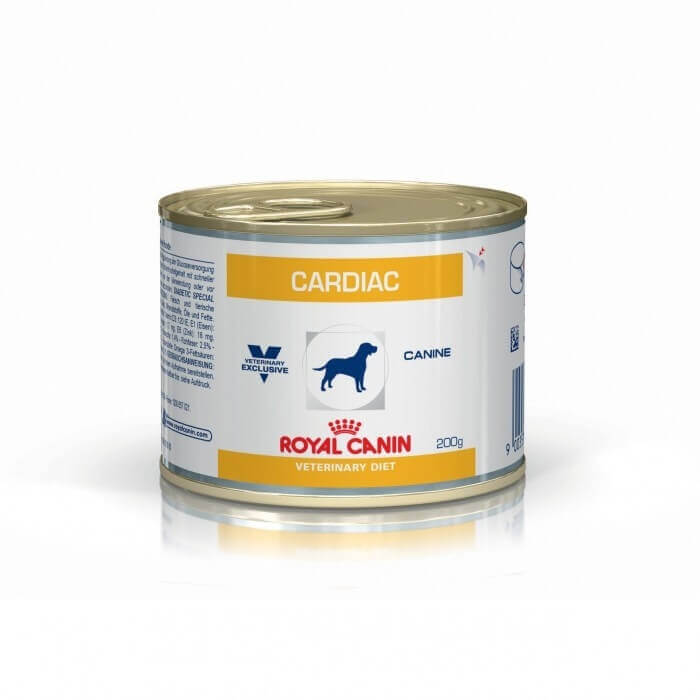 royal canin veterinary diet chien cardiac 1 boite de 200g d'aliment humide