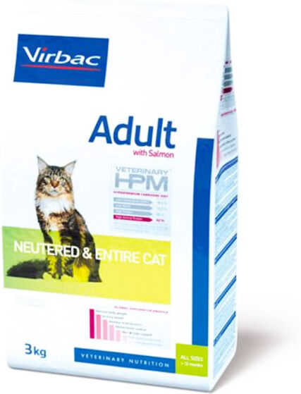 Virbac Veterinary HPM Cat Adult Saumon 3kg