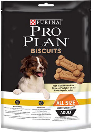 Purina Proplan Chien Biscuits Light Boîtes 400g