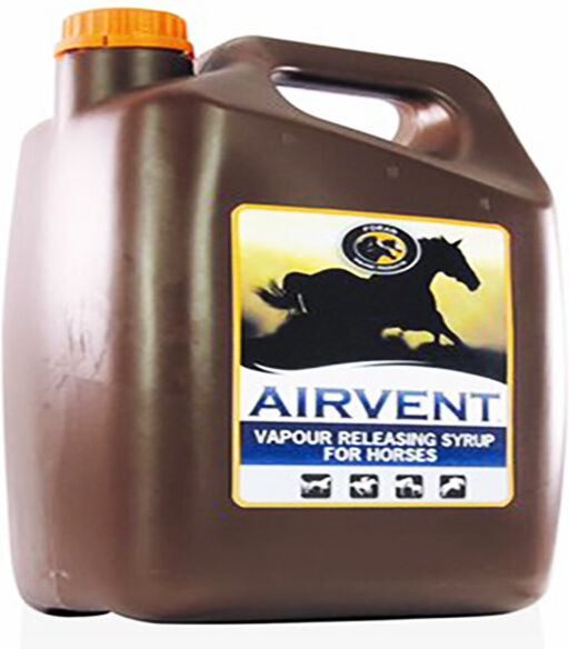 Pommier Nutrition Air Vent Foran Sirop Adoucissant et Rafraîchissant Apaise Irritation Cheval 2,5L