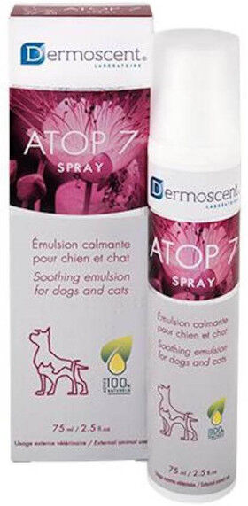 LDCA Dermoscent Atop 7 Emulsion Calmante pour Chien 75ml