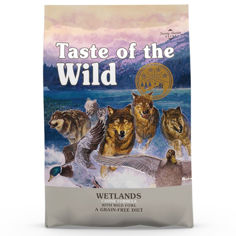Taste of the Wild Wetlands pour chien - 2 x 12,2 kg