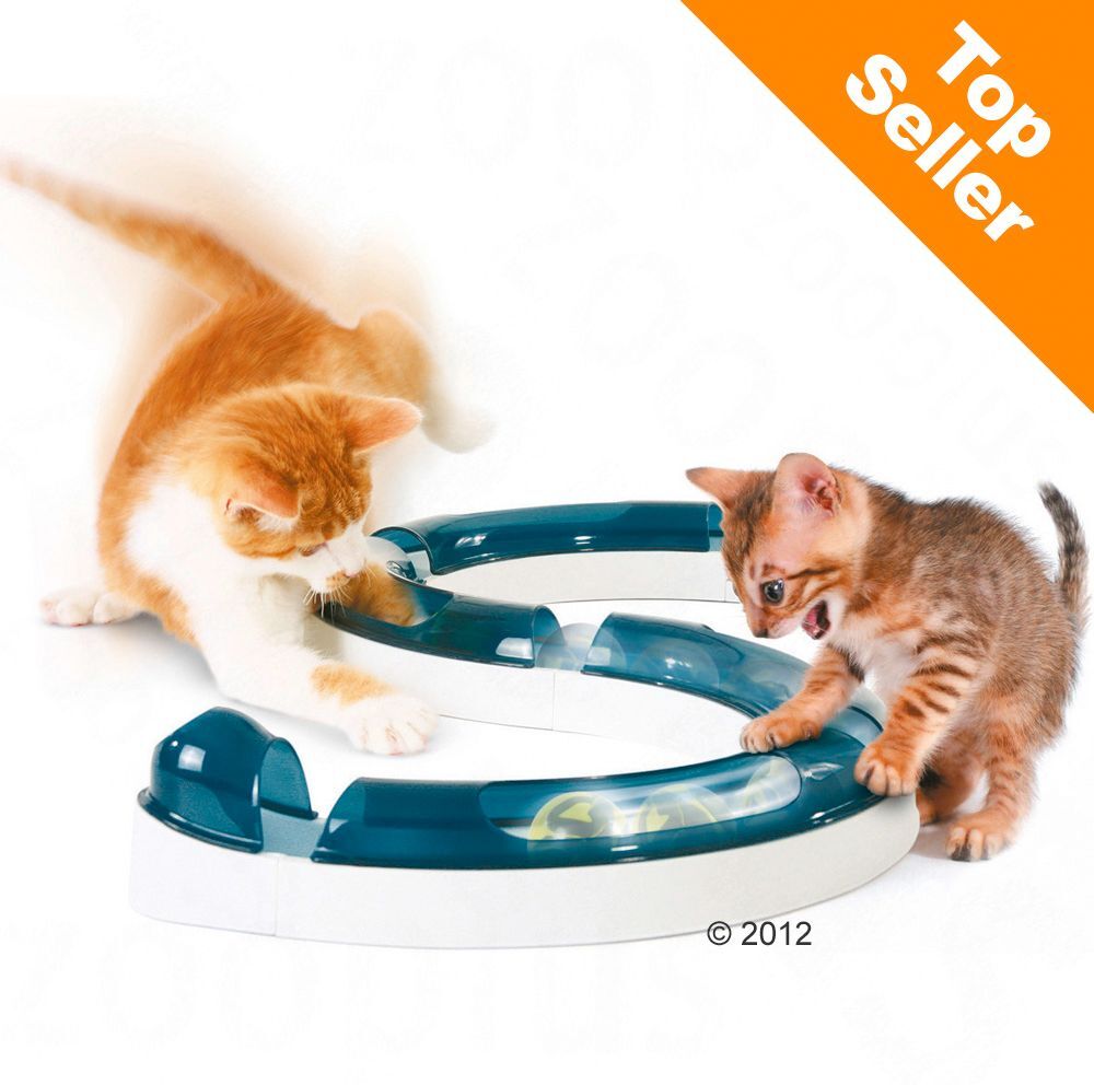 Catit Circuit de jeu pour chat Catit Design Senses - Lot : 1 jouet + 2...