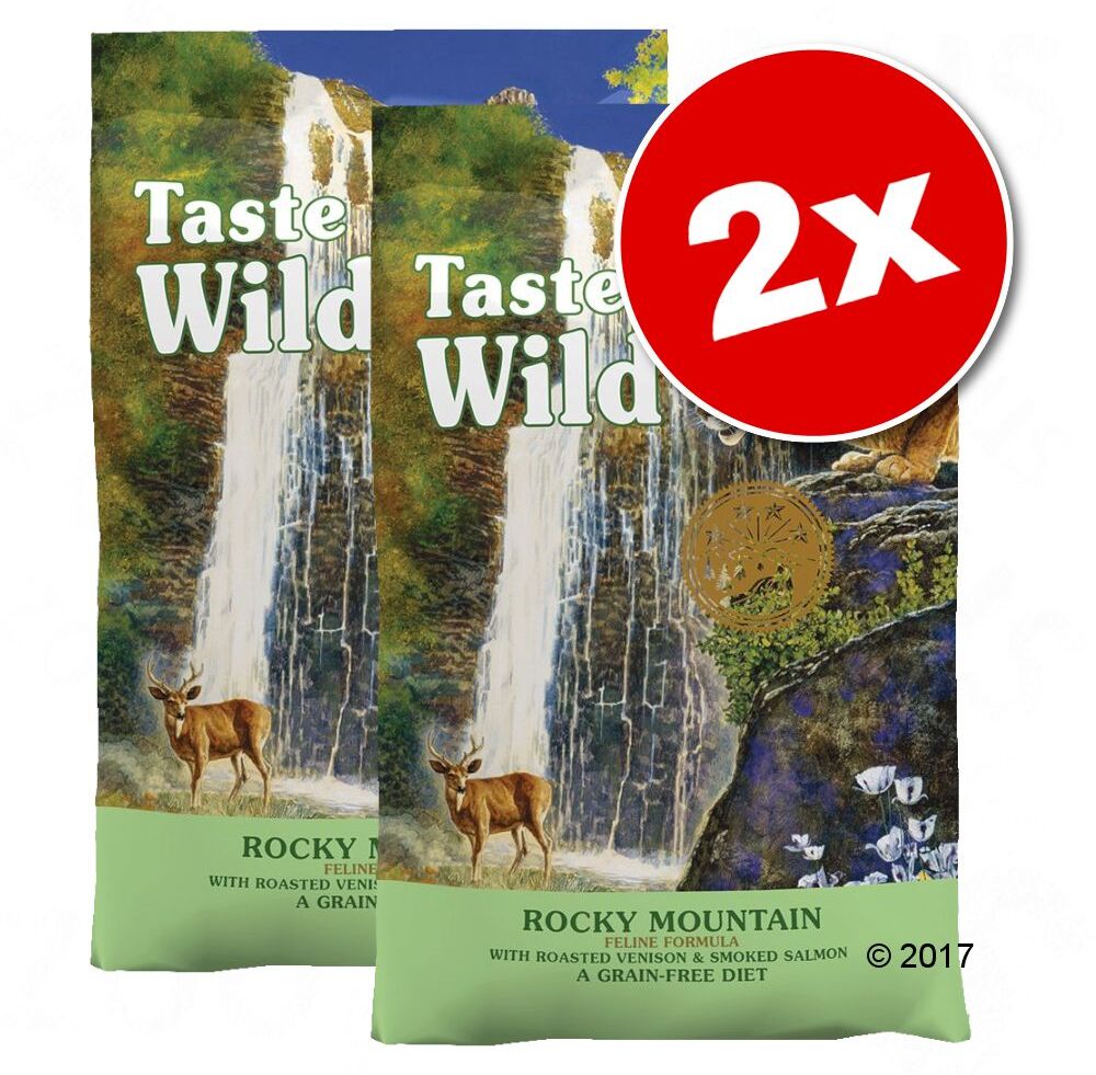 Taste of the Wild Lot de croquettes Taste of the Wild 2 x 6,6 kg pour chat - Canyon...