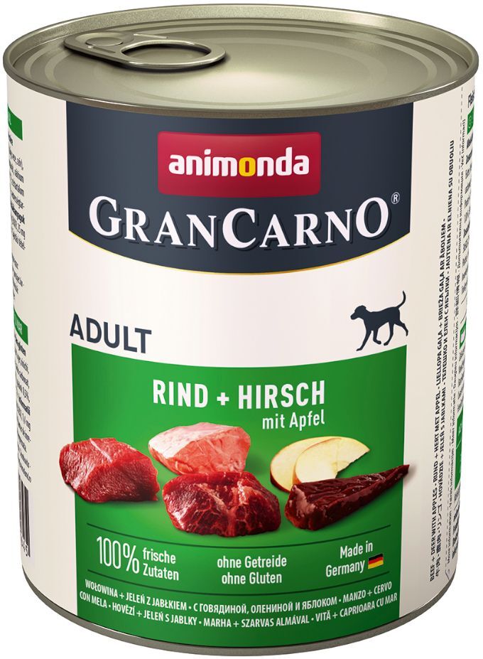 Animonda GranCarno Adult 6 x 800 g pour chien - bœuf, agneau