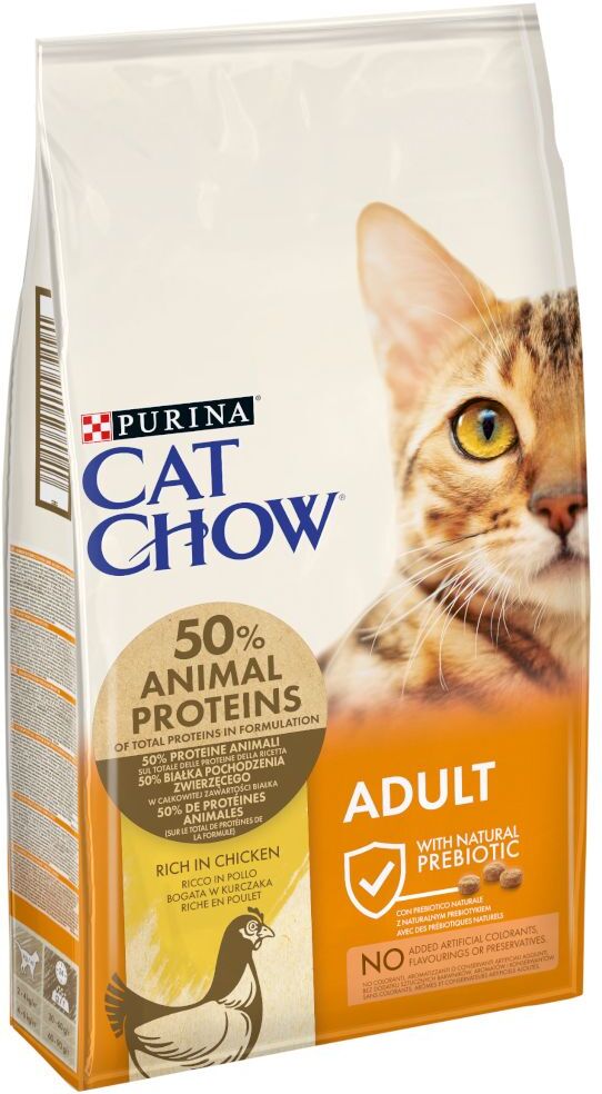 Cat Chow PURINA Cat Chow Adult poulet, dinde pour chat - 2 x 15 kg