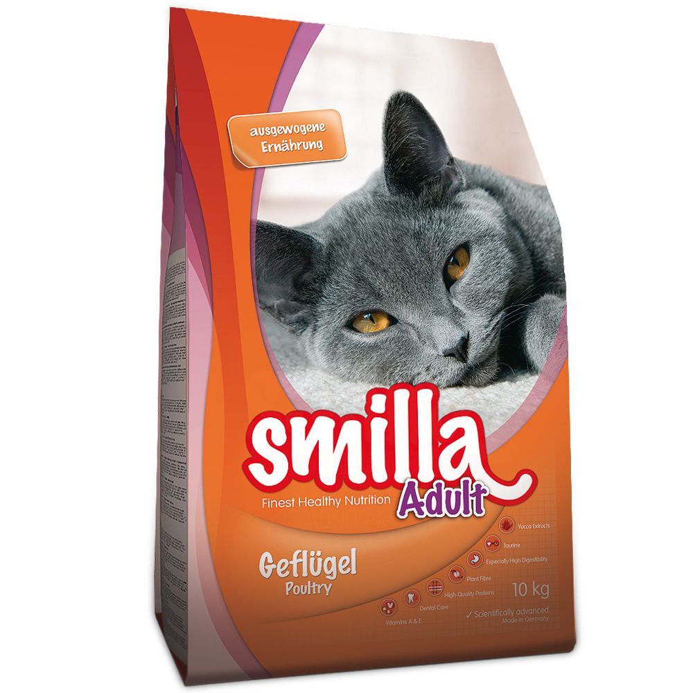 Smilla 2x10kg Smilla Adult, indoor - Croquettes pour chat