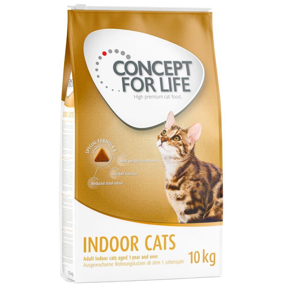 Concept for Life Indoor Cats pour chat - 10 kg