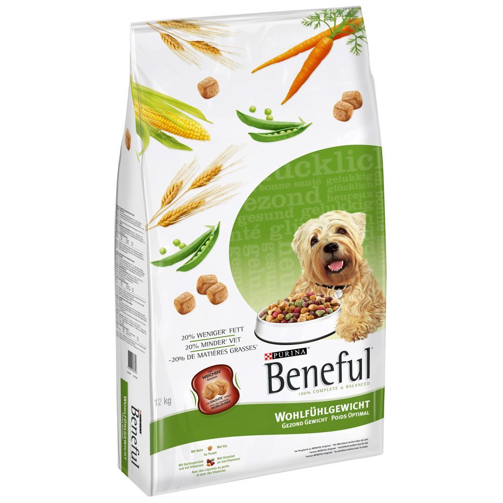 Beneful Poids Optimal pour chien - 2 x 12 kg