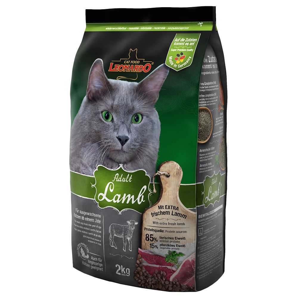 Leonardo Adult agneau pour chat - 15 kg