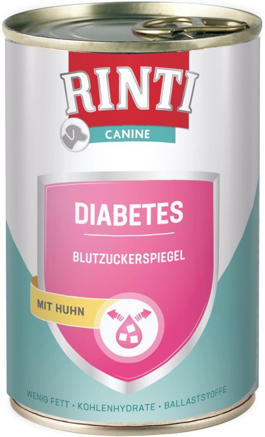 RINTI 24x400g Rinti Canine Diabète - Pâtée pour Chien