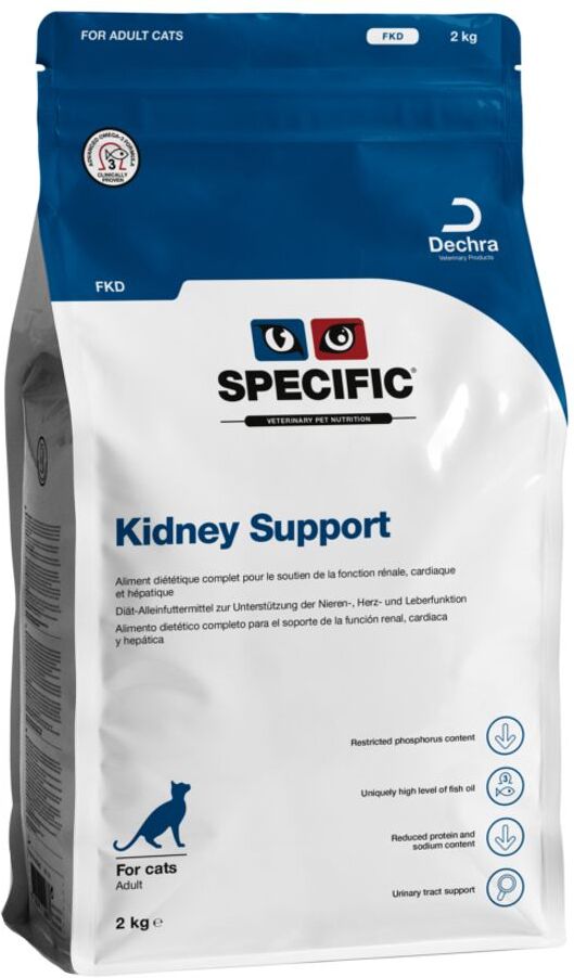 Specific FKD Kidney Support pour chat - 3 x 2 kg