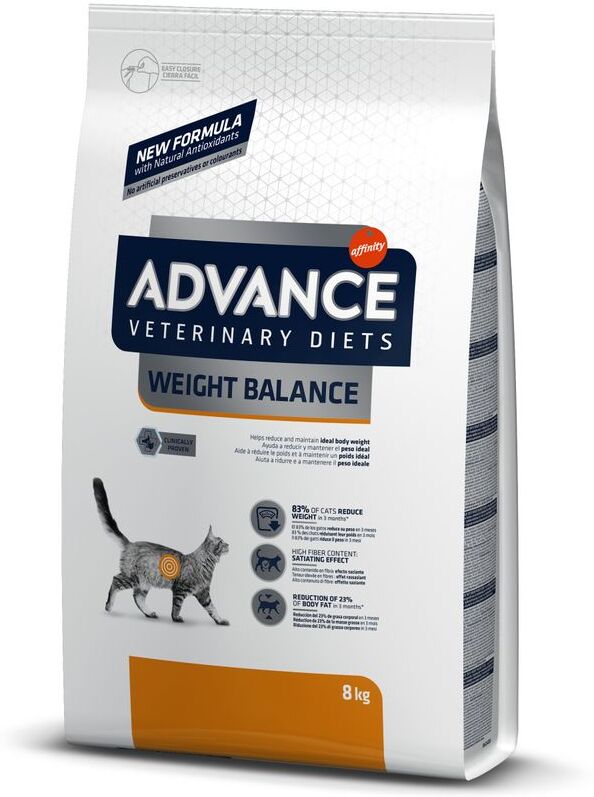 Affinity Advance Veterinary Diets 2x8kg Advance Veterinary Diets Obesity Feline - Croquettes pour chat