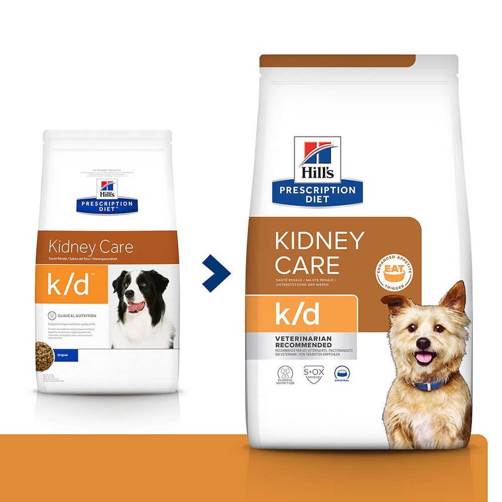 Hill's Prescription Diet k/d Kidney Care Original pour chien - 2 kg