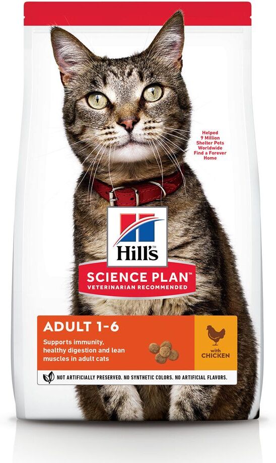 Hill's Science Plan Adult poulet pour chat - 10 kg