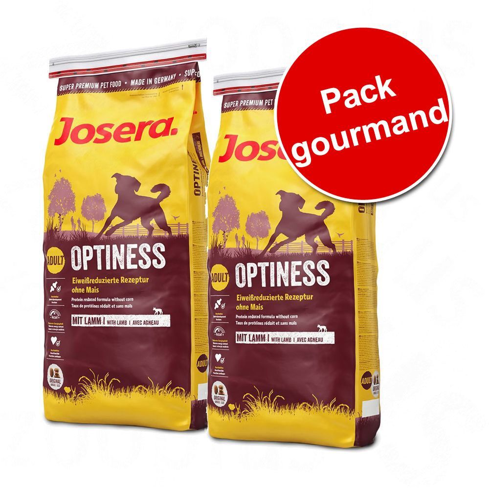 Josera Pack gourmand Josera Adult 2 saveurs - Balance + SensiPlus
