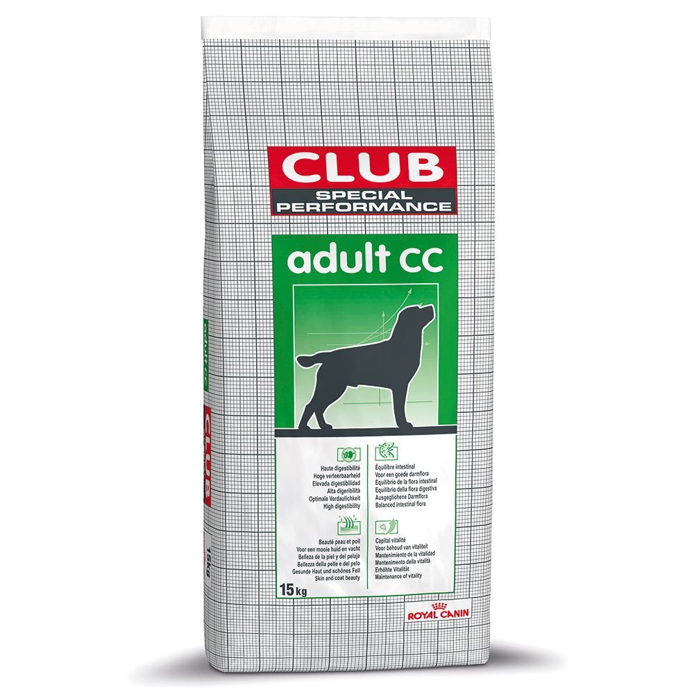 Royal Canin Club Selection 2x15kg Adult CC Royal Canin Special Club Performance Croquettes pour...