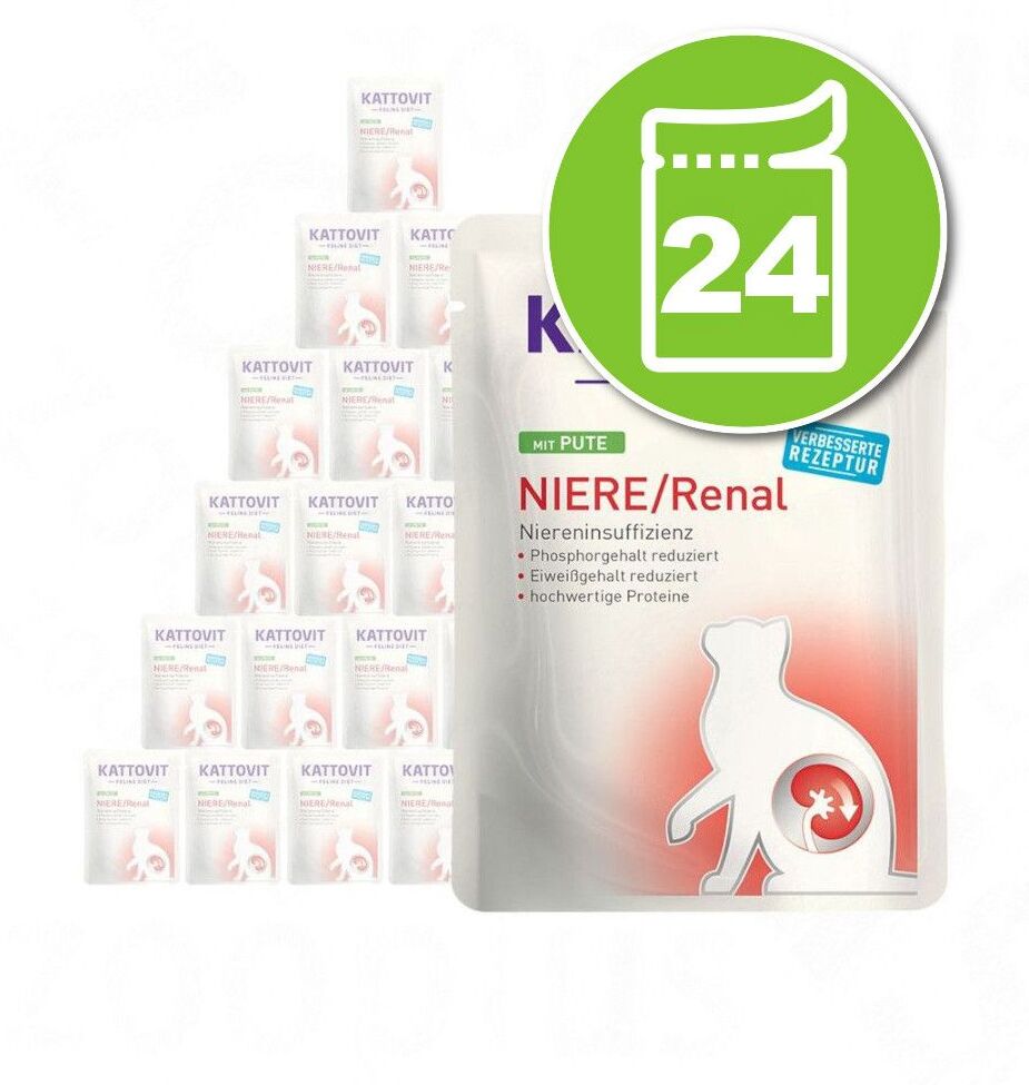 Kattovit Renal spécial reins 24 x 85 g pour chat - boeuf