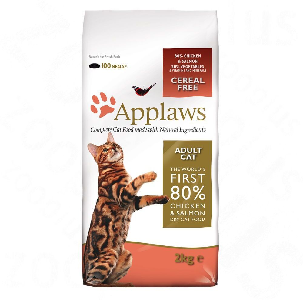 Applaws 2x7,5kg poulet & saumon Applaws - Croquettes pour Chat