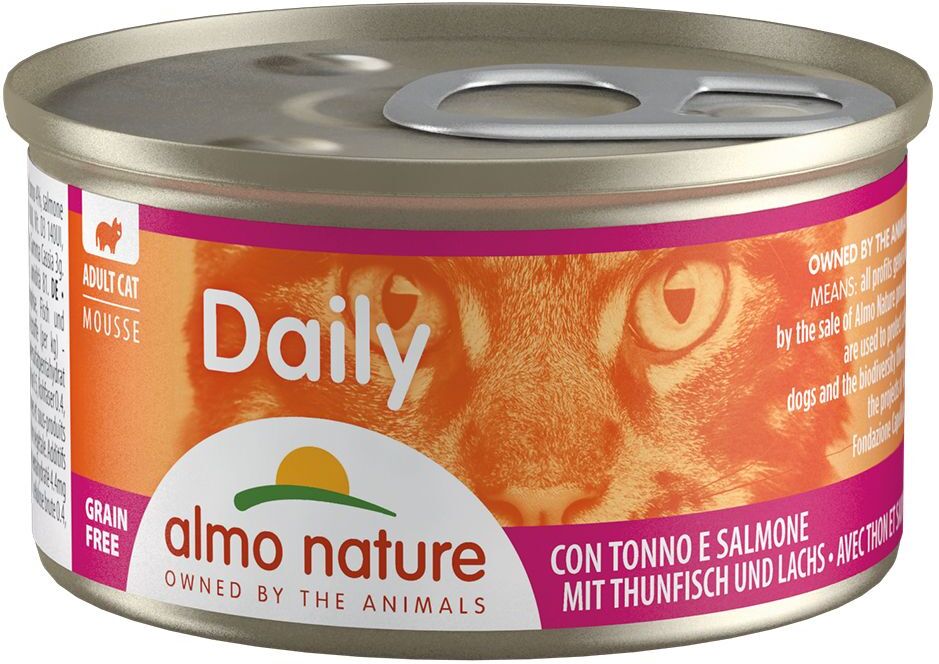 Almo Nature Daily Menu 6x85g mousse au lapin Almo Nature Daily Menu - Pâtée pour Chat