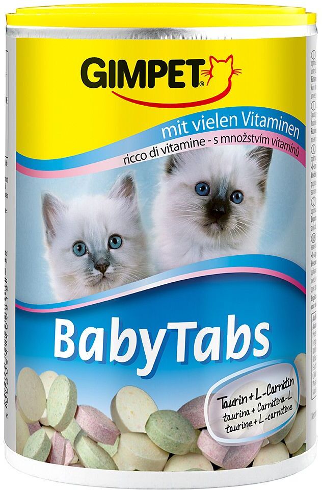 GimCat 2x250 friandises GimPet Baby Tabs - Friandises pour chat