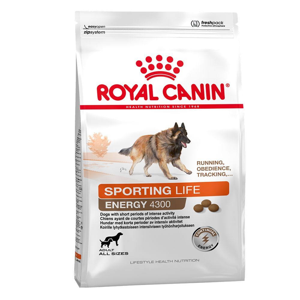 Royal Canin Club Selection Royal Canin Sporting Life Energy Trail 4300 pour chien - 15 kg
