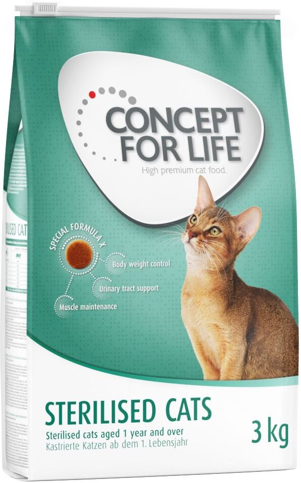 Concept for Life 2x10kg Sterilised Cats Concept for Life - Croquettes pour Chat