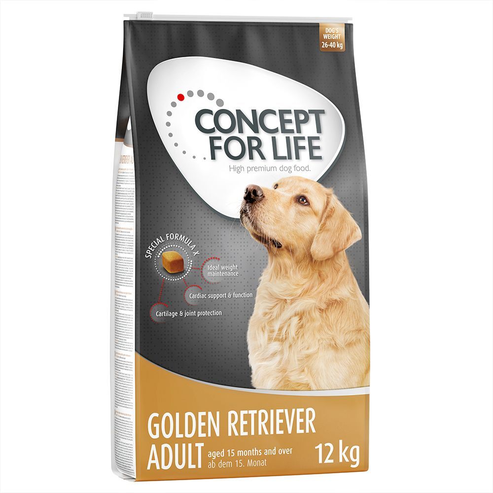 Concept for Life 1,5kg Golden Retriever Adult Concept for Life - Croquettes pour Chien