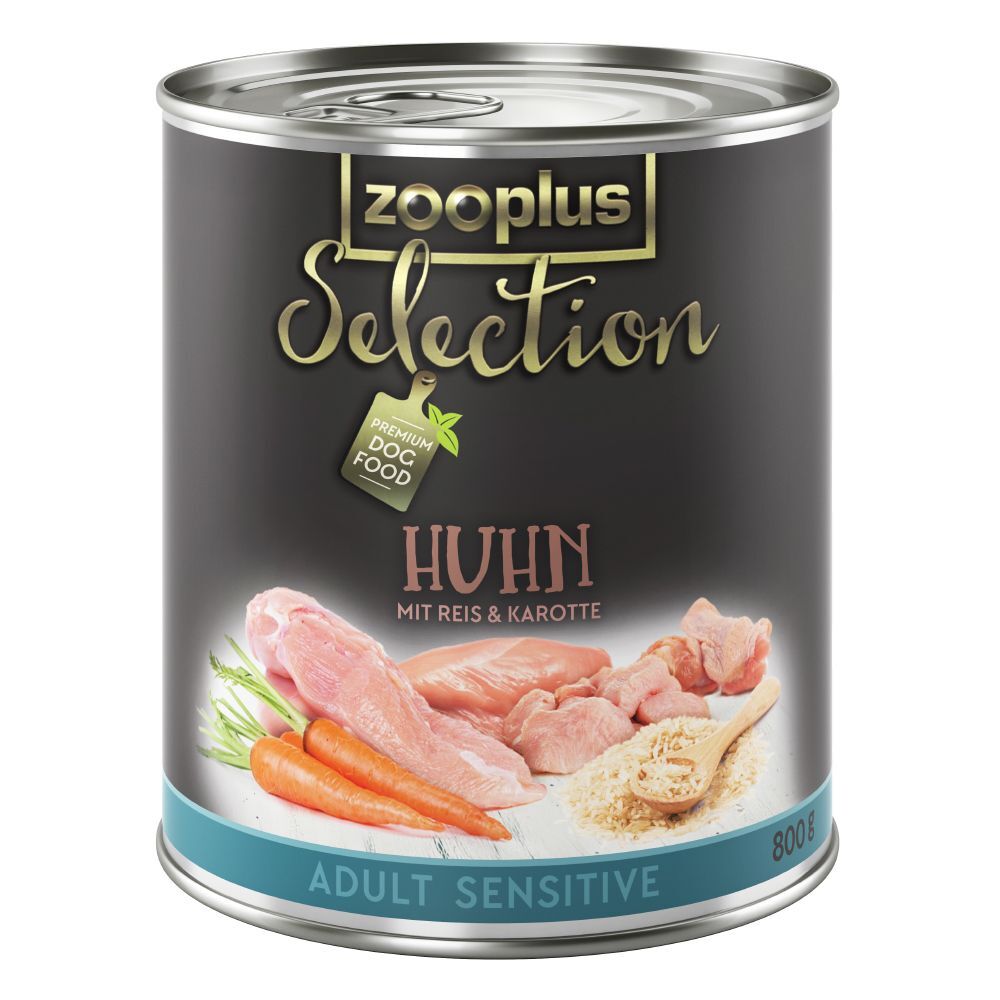 zooplus Selection Adult Sensitive poulet, riz pour chien - 24 x 400 g