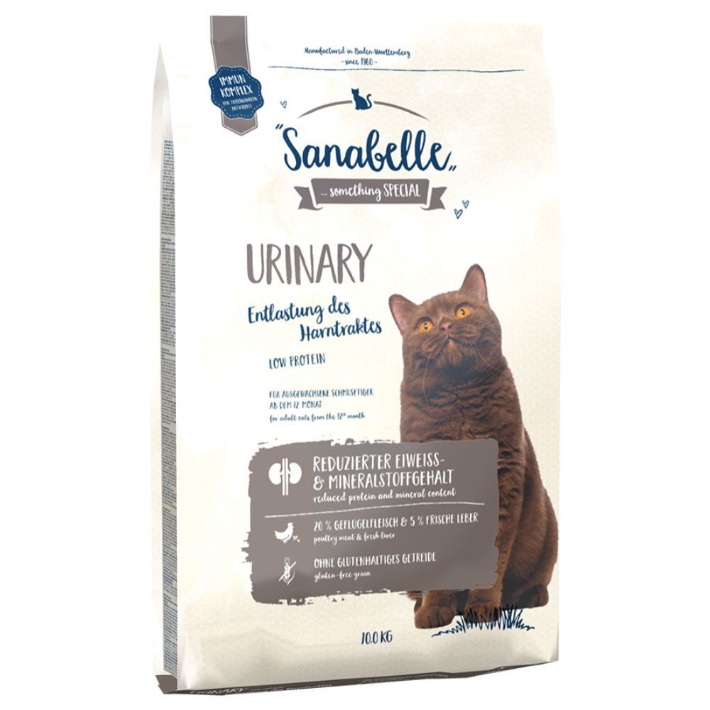 Sanabelle 2x10kg Sanabelle Adult, autruche - Croquettes pour chat