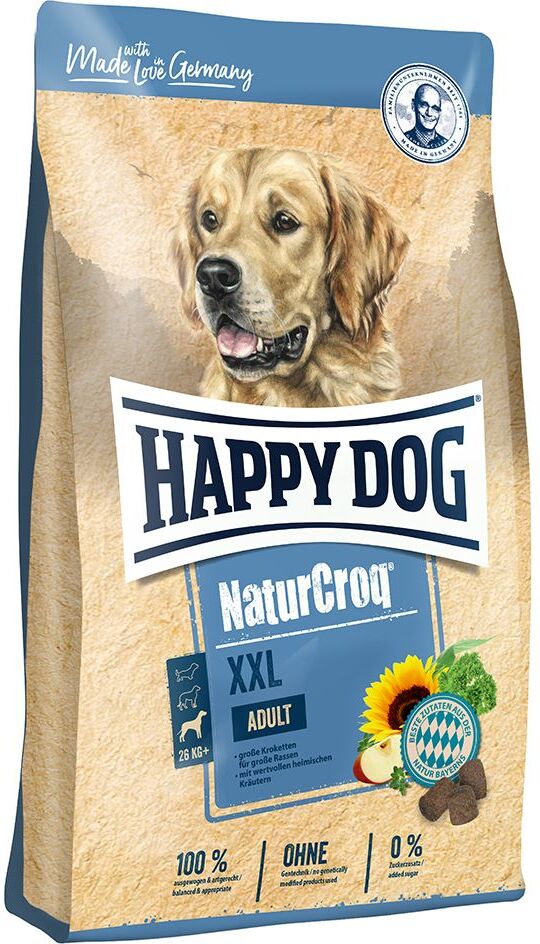 Happy Dog NaturCroq 15kg XXL Happy Dog NaturCroq - Croquettes pour Chien