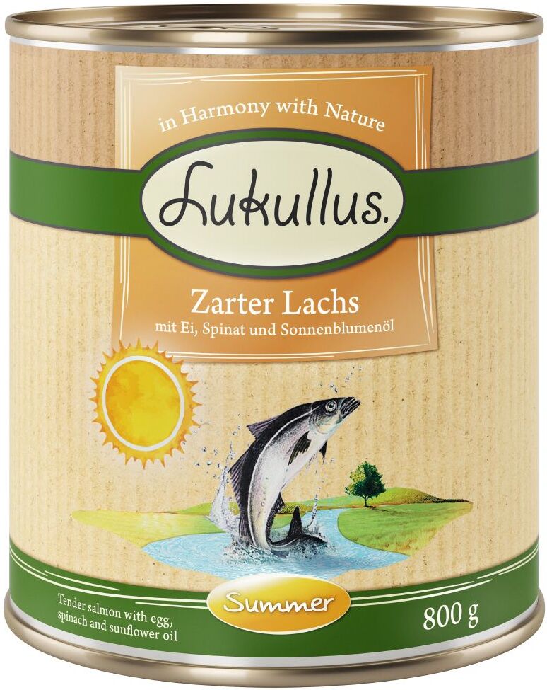 Lukullus Menu d'été, poulet pour chien - poulet, 24 x 800 g