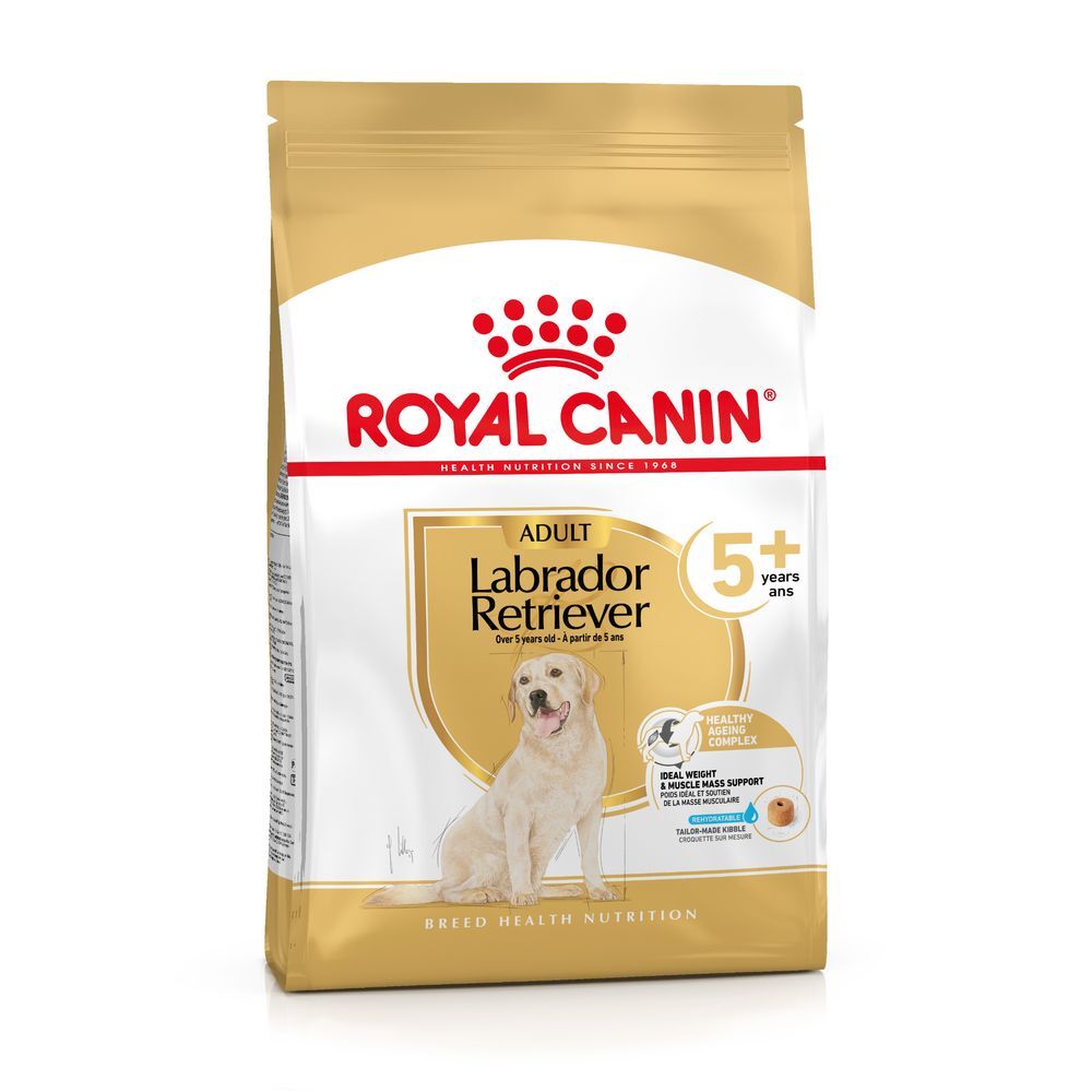 Royal Canin Breed 12kg Labrador Retriever Adult 5+ Royal Canin Breed - Croquettes pour...